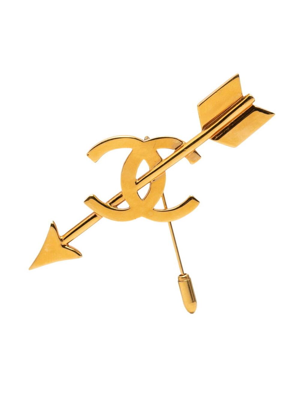 Chanel Cc Logo Brooch Metal #288020C81B